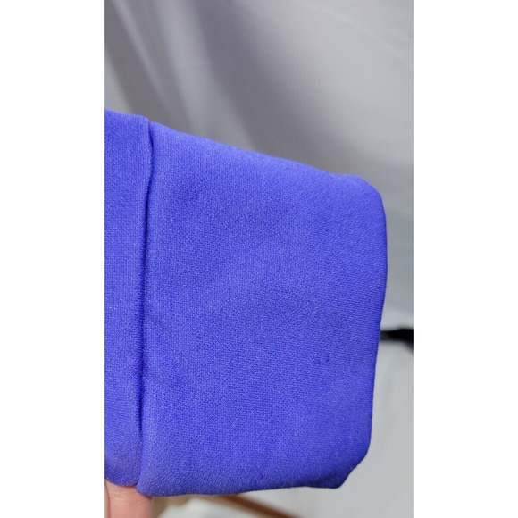 The North Face Womens Small Blue Orange Eat My Dust Pocket Hooded Sweatshirt - Picture 8 of 13